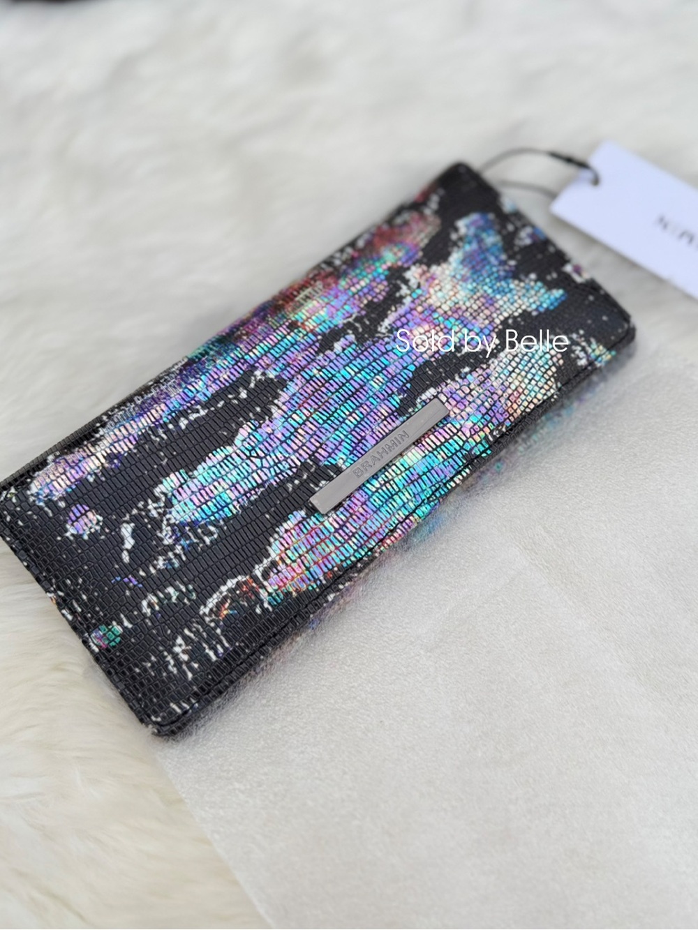 NWT Brahmin Ady Wallet Multi Spectacle Leather Wallet